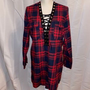Forever 21 flannel dress